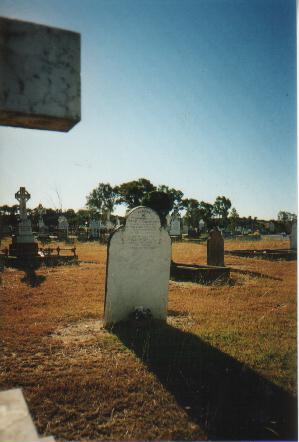 Mary nee McLachlan Sherringham  -  headstone Molong NSW